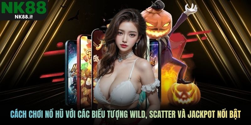 Cách chơi nổ hũ với các biểu tượng Wild, Scatter và Jackpot nổi bật